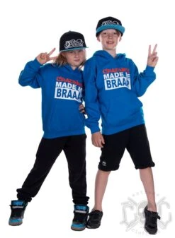 EXc Craziness Unisex Kidz Hoodie, Sapphire Blue
