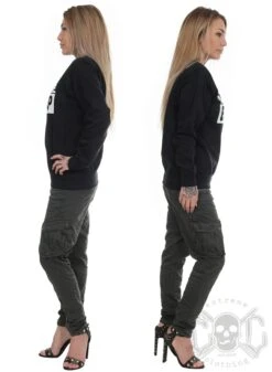 EXc Craziness Unisex Sweatshirt, Black Smoke -Straßenmode Kleidung exc craziness unisex sweatshirt black smoke 5