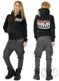 EXc Craziness Zip Hoodie -Straßenmode Kleidung exc craziness zip hoodie 4