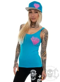 EXc Dirt & Diamonds Tank, Caribbean Blue