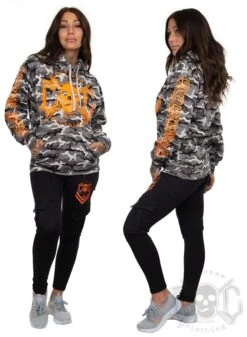 EXc E A F Snowcamo Orange Hoodie Unisex -Straßenmode Kleidung exc e a f snowcamo orange hoodie unisex 5