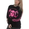 EXc E A F Unisex Sweatshirt, Black N Pink