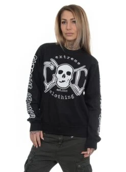 EXc E A F Unisex Sweatshirt, Black Smoke