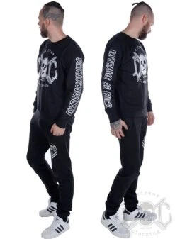EXc E A F UNISEX SWEATSHIRT, BLACK SMOKE -Straßenmode Kleidung exc e a f unisex sweatshirt black smoke 5
