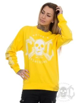 EXc E A F Unisex Sweatshirt, Yellow