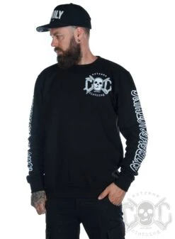 EXc E A F Your Name Biker Unisex Sweatshirt, Black