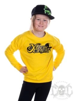 EXc EXtremeclothing Kids Sweatshirt, Yellow