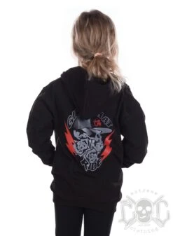 EXc Girls That Ride Kids Zip Hoodie, Black