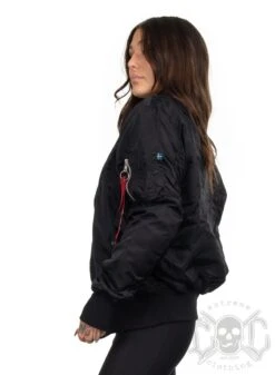 EXc Kevlar Bomber Jacka Black Skull -Straßenmode Kleidung exc kevlar bomber jacka black skull 5