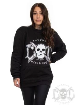 EXc Kevlar Bomber Tröja, Black -Straßenmode Kleidung exc kevlar bomber troja black 3