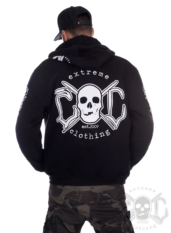 EXc Kevlar Skull Hoodie, Unisex 5 EXc Kevlar Skull Hoodie, Unisex – Bild 5