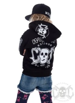 EXc Kids Your Name Zip Hoodie, Svart -Straßenmode Kleidung exc kids your name zip hoodie svart 3