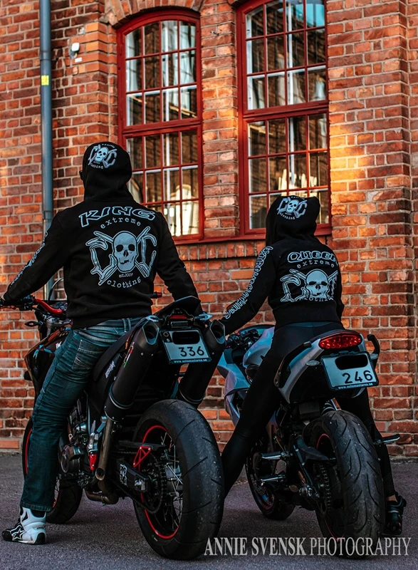 EXc King Hoodie, B/W 6 EXc King Hoodie, B/W – Bild 6