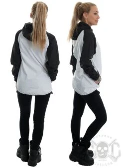 EXc Logo Runner Jacket Unisex, Black N White -Straßenmode Kleidung exc logo runner jacket unisex black n white 2