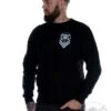 EXc Logo Sweatshirt Unisex, Black/White