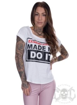 EXc Loose Made Me Do It Tee, Vit