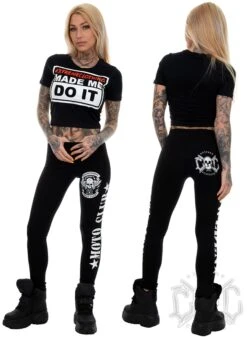 EXc Made Me Do It Cropped Tee, Black -Straßenmode Kleidung exc made me do it cropped tee black 2
