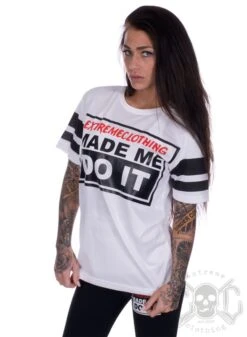 EXc Made Me Do It Mesh Tee, Vit