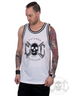 EXc Mesh Tank, White