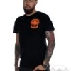 EXc Moto Club Men Tee, Black N Orange