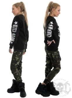 EXc Moto Club Sweatshirt Unisex, Black -Straßenmode Kleidung exc moto club sweatshirt unisex black 2