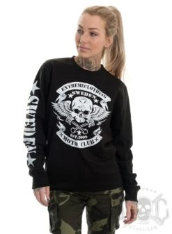 EXc Moto Club Sweatshirt Unisex, Black