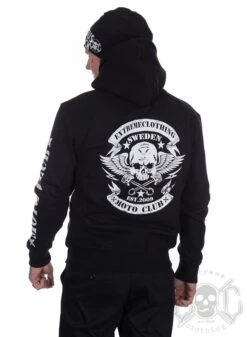 EXc Moto Club Sweden Hoodie, Herr -Straßenmode Kleidung exc moto club sweden hoodie herr 2
