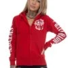 EXc Moto Club Sweden Zip Hoodie, Röd