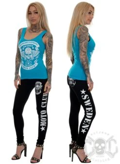 EXc Moto Club Tank, Caribbean Blue -Straßenmode Kleidung exc moto club tank caribbean blue 1