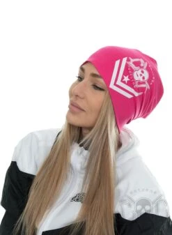 EXc New Logo Beanie, Pink