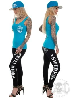 EXc New Logo Tank, Caribbean Blue -Straßenmode Kleidung exc new logo tank caribbean blue 2