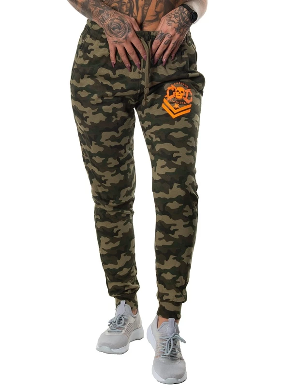 EXc Orange Skull Camo Sweatpants Unisex 1 EXc Orange Skull Camo Sweatpants Unisex