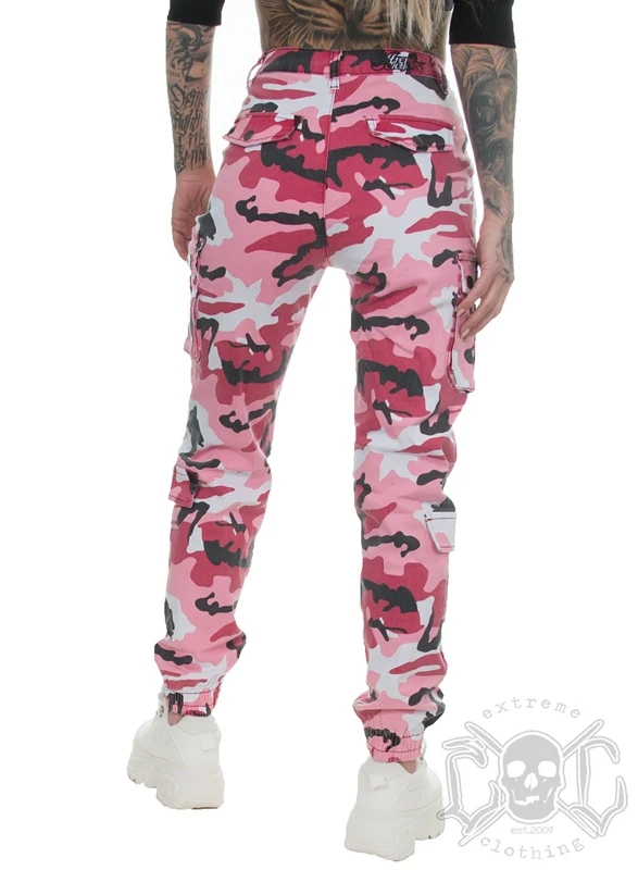 EXc Pink Camo Cargo Pants 4 EXc Pink Camo Cargo Pants – Bild 4