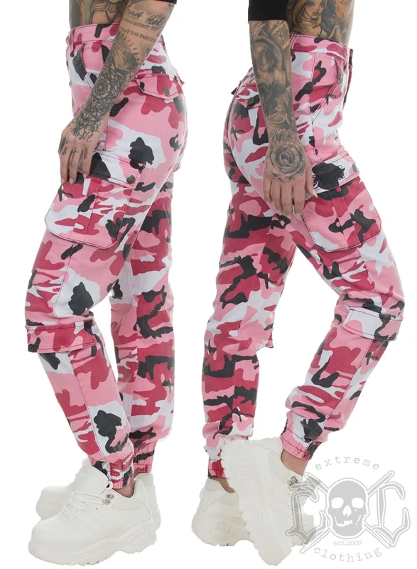 EXc Pink Camo Cargo Pants 5 EXc Pink Camo Cargo Pants – Bild 5