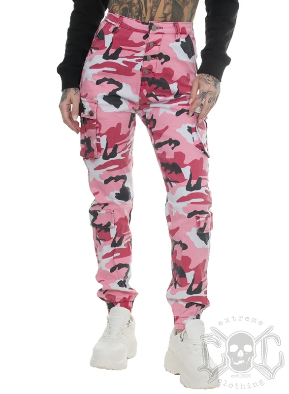EXc Pink Camo Cargo Pants 1 EXc Pink Camo Cargo Pants