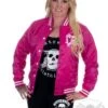 EXc Pink College Jacket