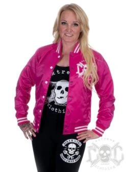 EXc Pink College Jacket