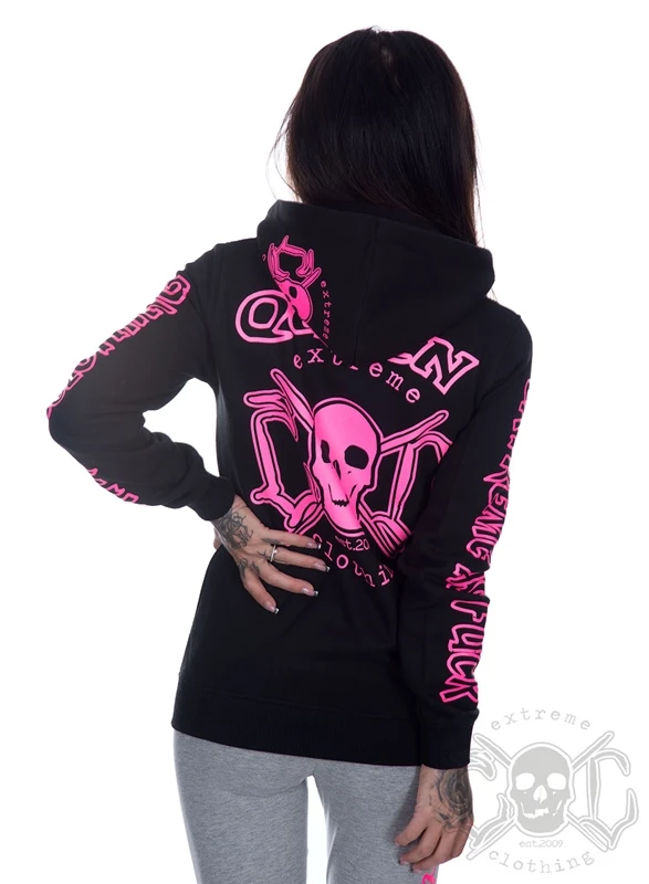 EXc Queen Hoodie Rosa 2 EXc Queen Hoodie Rosa – Bild 2