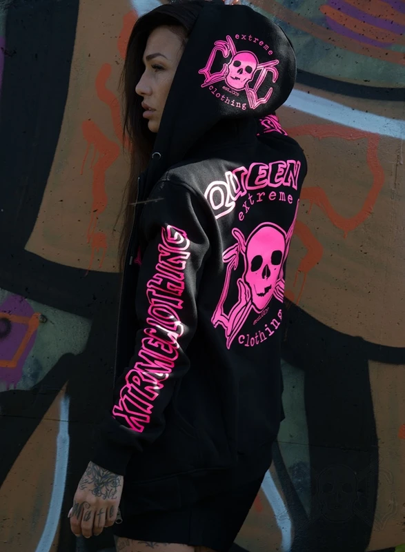 EXc Queen Hoodie Rosa 5 EXc Queen Hoodie Rosa – Bild 5