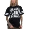 EXc S O B Stripe Jersey Unisex Tee, Black