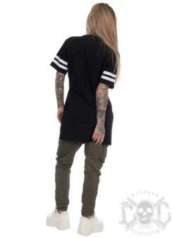 EXc S O B Stripe Jersey Unisex Tee, Black -Straßenmode Kleidung exc s o b stripe jersey unisex tee black 2