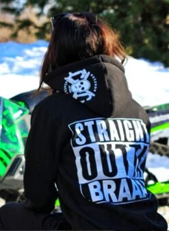 EXc S O Braaap Girly Zip Hood