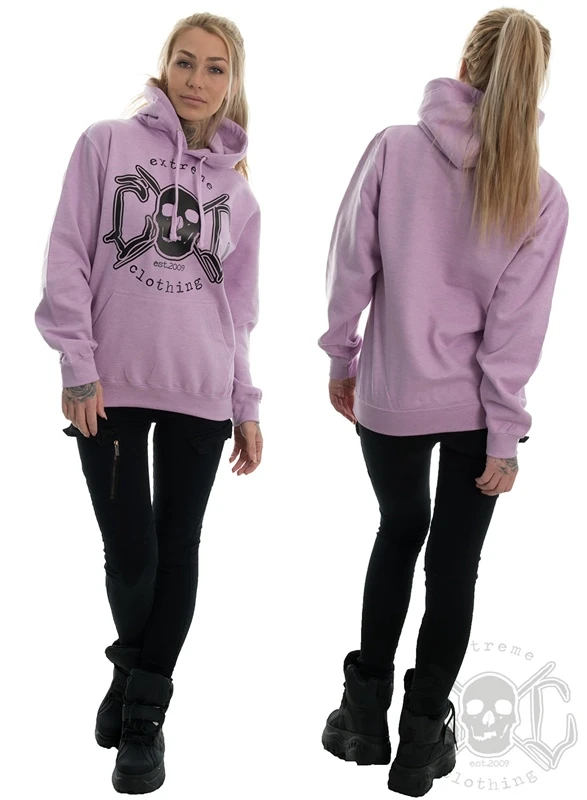 EXc Skull Logo Hoodie, Surf Purple 2 EXc Skull Logo Hoodie, Surf Purple – Bild 2