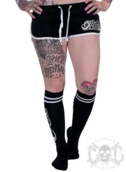 EXc Skull Logo Socks, Svarta -Straßenmode Kleidung exc skull logo socks svarta 2