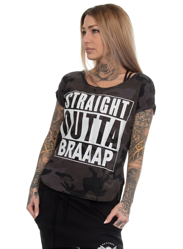 EXc Straight Outta Braaap Camo Tee 1 EXc Straight Outta Braaap Camo Tee