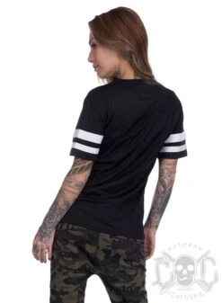 EXc Straight Outta Braaap Mesh Stripe Tee, Black -Straßenmode Kleidung exc straight outta braaap mesh stripe tee black 5