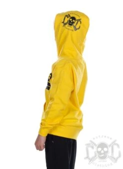 EXc We Are All Heroes Unisex Kidz Hoodie, Yellow -Straßenmode Kleidung exc we are all heroes unisex kidz hoodie yellow 2