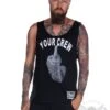 EXc Your Crew Men Tank, Black
