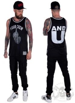 EXc Your Crew Unisex Mesh Tank, Black -Straßenmode Kleidung exc your crew unisex mesh tank black 3