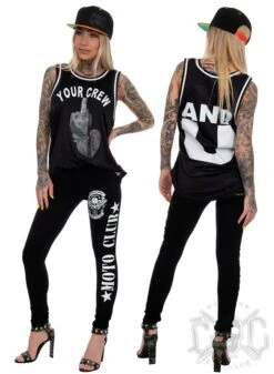 EXc Your Crew Unisex Mesh Tank, Black -Straßenmode Kleidung exc your crew unisex mesh tank black 6